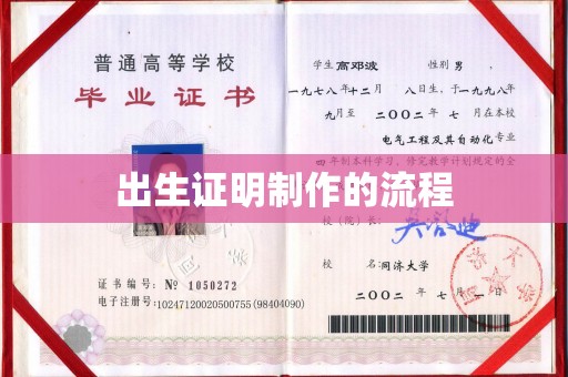扎囊出生证明制作的流程