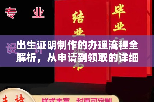 扎囊出生证明制作的办理流程全解析，从申请到领取的详细指南