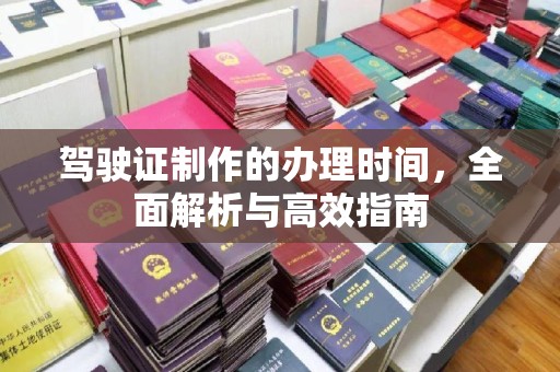 扎囊驾驶证制作的办理时间，全面解析与高效指南
